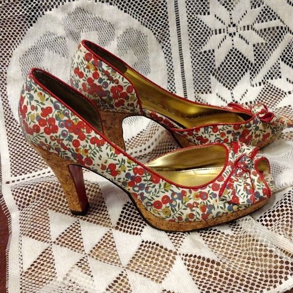 Unlisted floral heels   - Picture 2 of 5